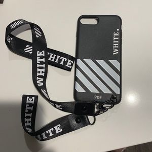 OFF WHITE PHONE CASE IPHONE 7 PLUS